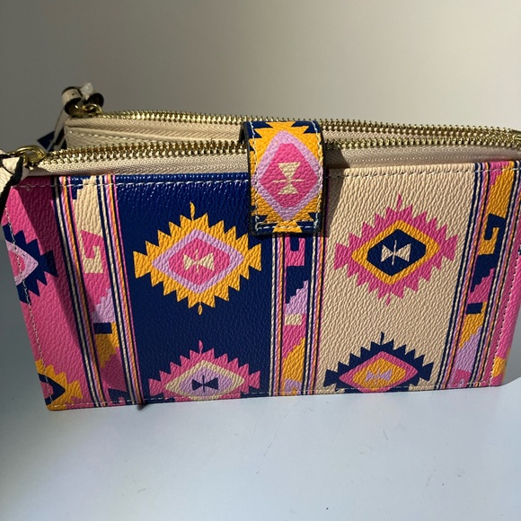 Simply Southern Pink and Navy Women's Wallet NWT 7x4 - Picture 5 of 12